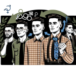 DALL·E 2024 01 07 08.45.01 The image depicts the journey of a person through Female to Male (FTM) transition, illustrating the transformation from a hesitant expression to a con