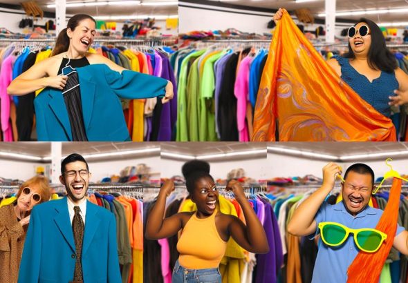 thrifty gender affirming wardrobe search