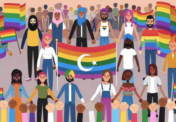 supporting transgender rights together