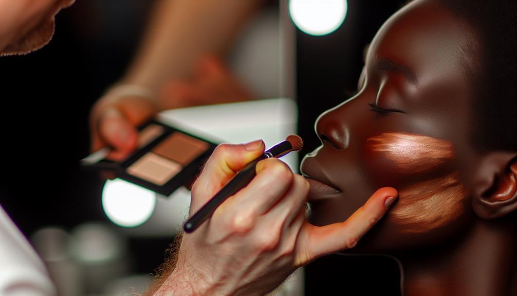 sculpting facial features expertly