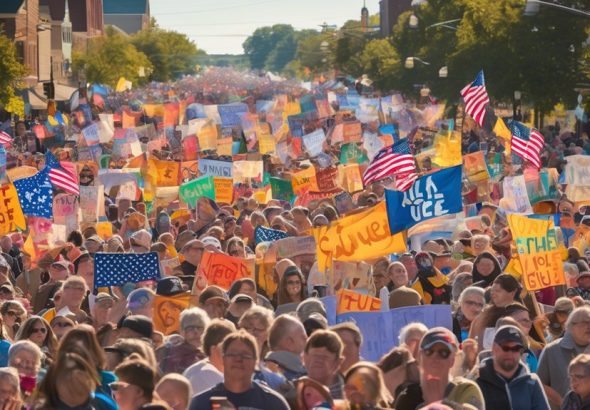 trans rights protests in iowa