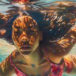 trans woman protests swimming