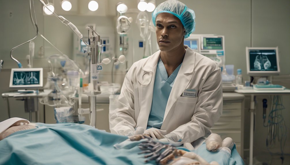 surgical stages and recovery