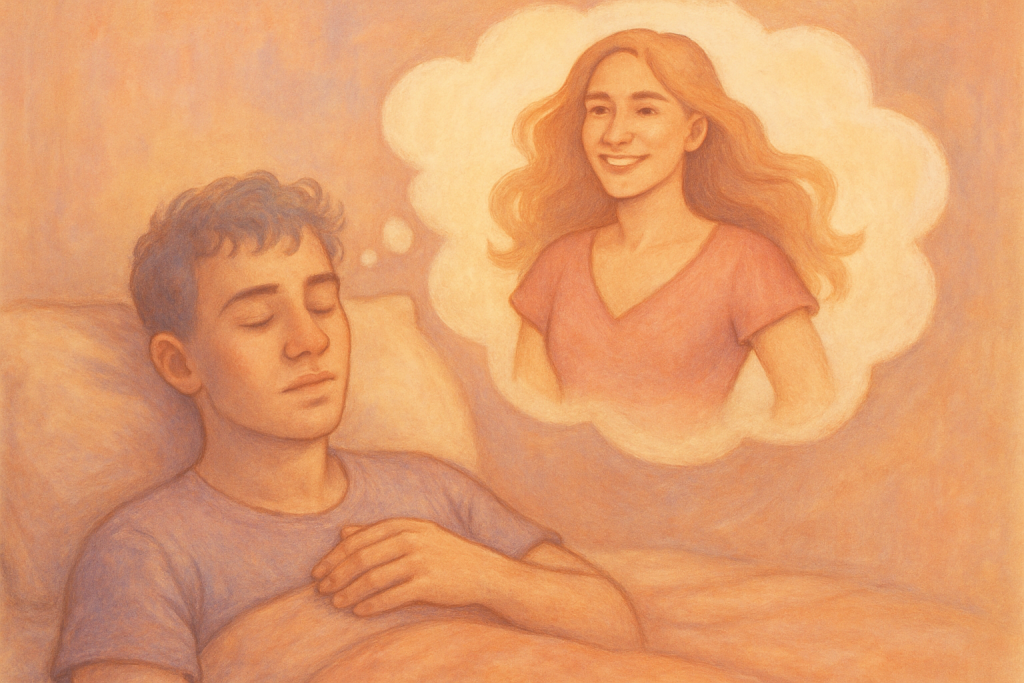 A trans individual dreaming of being a woman