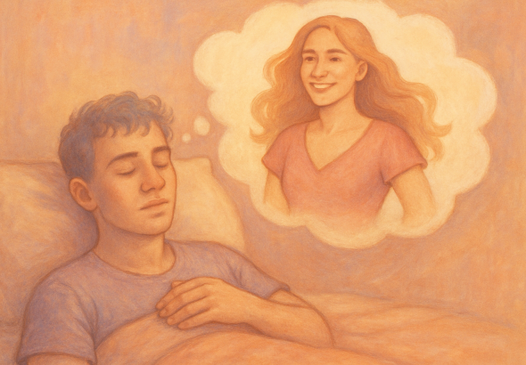 A trans individual dreaming of being a woman