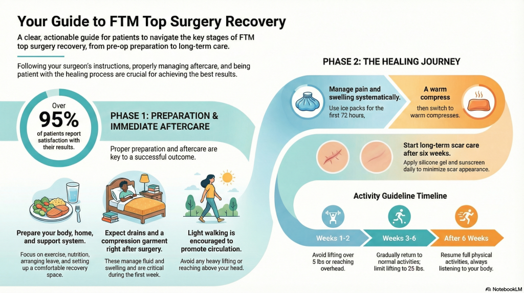 Navigating Your FTM Top Surgery Recovery