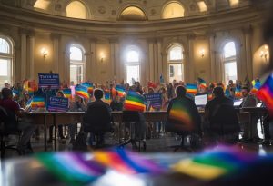 ban trans teachers deny care