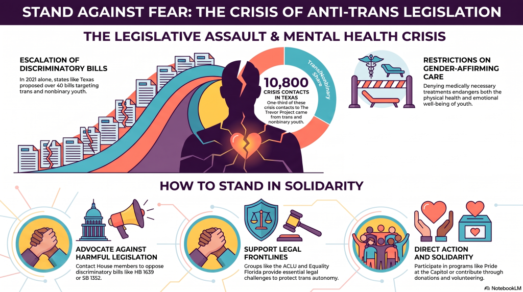 Anti Trans Legislation Crisis Infographic