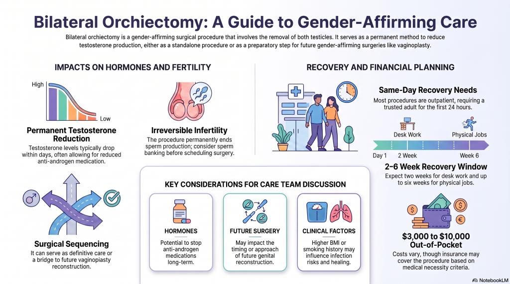 Bilateral Orchiectomy Care Guide