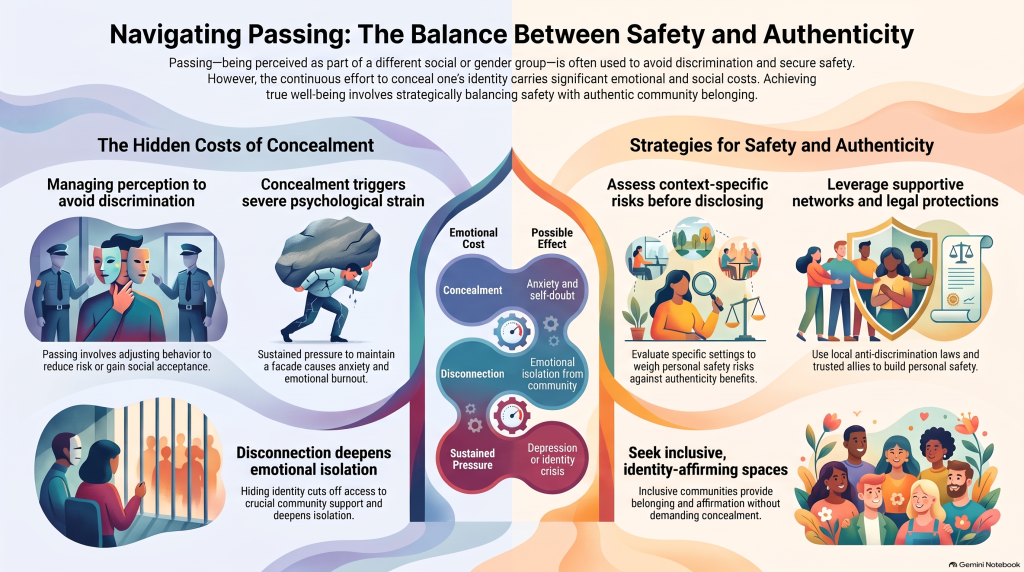 Navigating Passing Safety and Authenticity